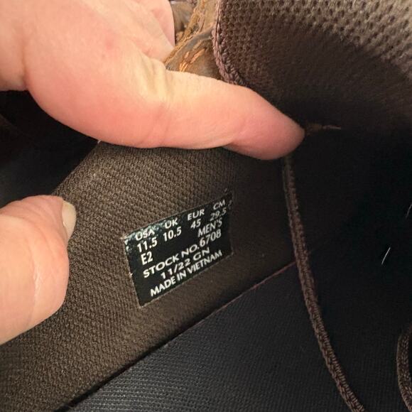 Red Wing Safety Shoes MEN'S SIZE 11.5 E2 Style 6708 Brown Comfort Pro Oxford - Picture 4 of 8